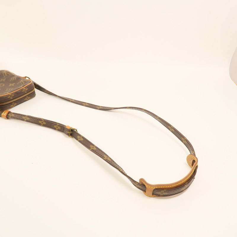 LOUIS VUITTON Monogram Danube Mini Bag金扣肩背袋-7