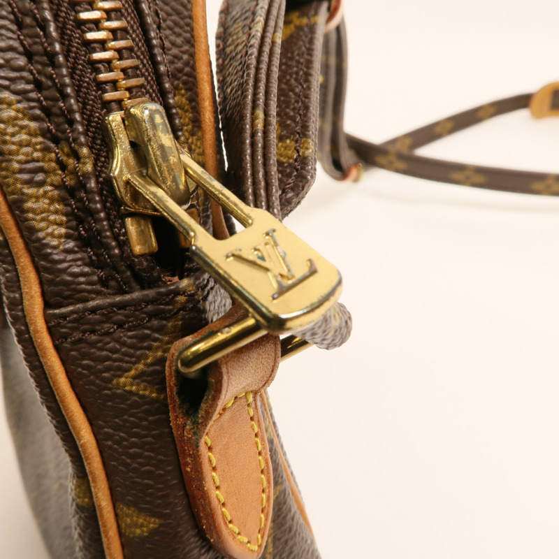 LOUIS VUITTON Monogram Danube Mini Bag金扣肩背袋-8