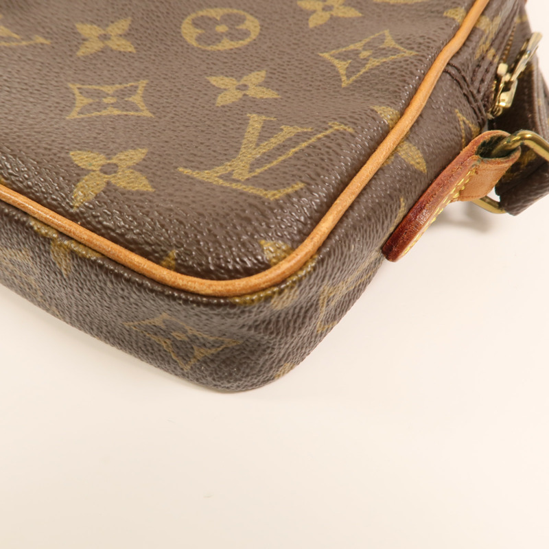 LOUIS VUITTON Monogram Danube Mini Bag金扣肩背袋-11