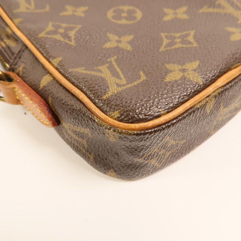 LOUIS VUITTON Monogram Danube Mini Bag金扣肩背袋-12