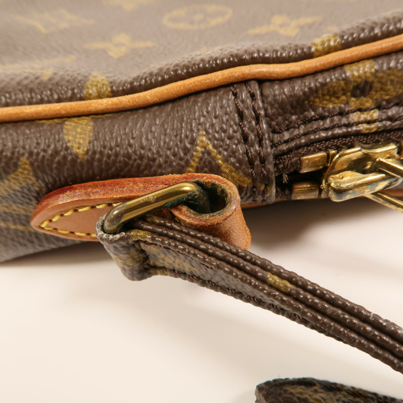 LOUIS VUITTON Monogram Danube Mini Bag金扣肩背袋-13