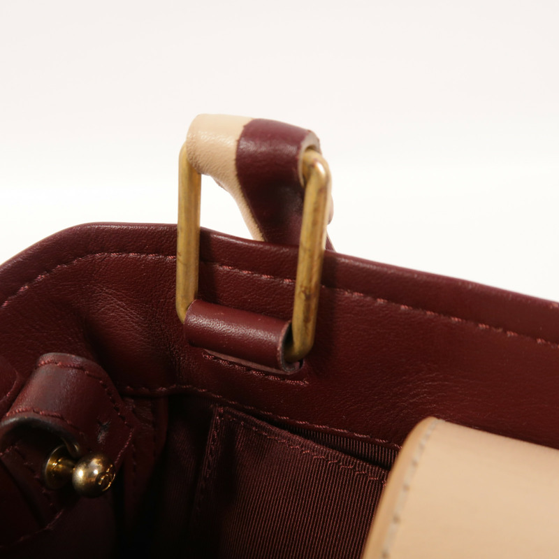 CHANEL 牛皮皮革Shopping Tote金扣手挽肩背兩用袋-20