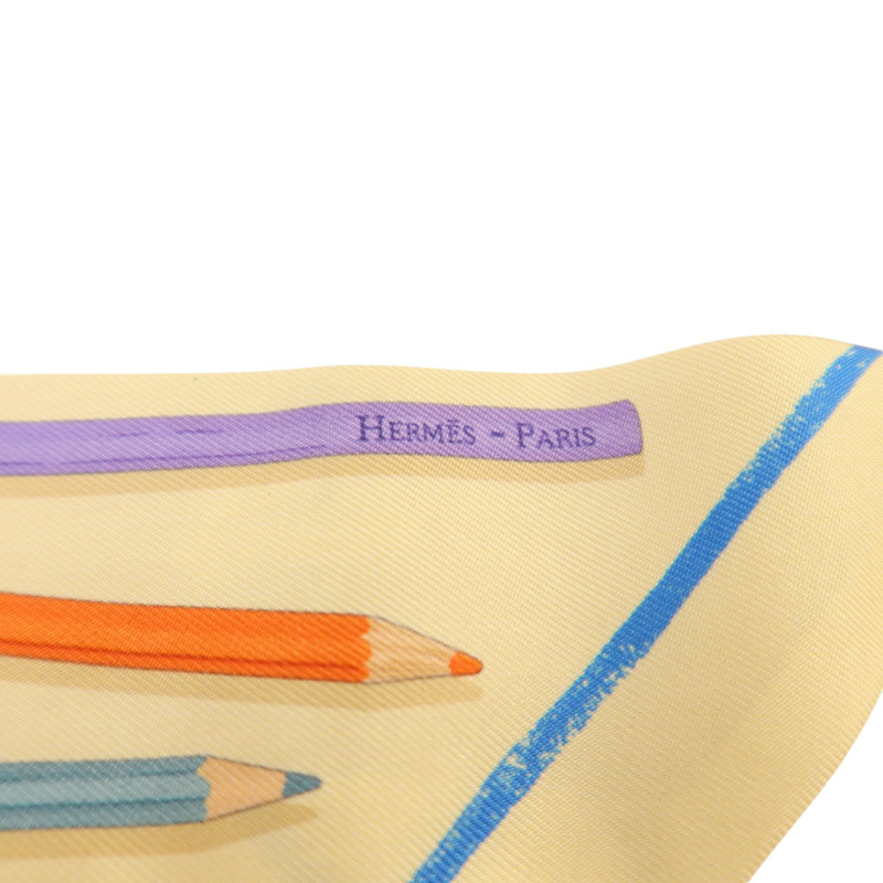 HERMES 絲質Twilly絲巾-4