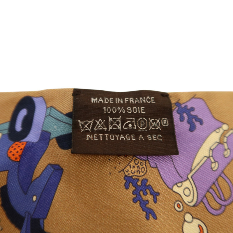 HERMES 絲質Twilly絲巾-6