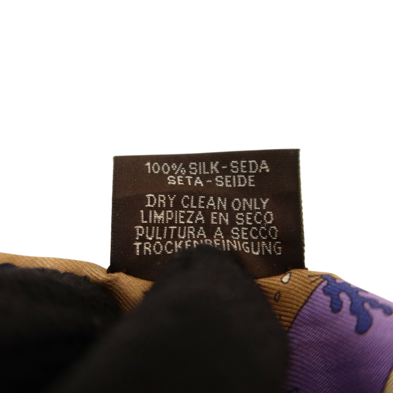 HERMES 絲質Twilly絲巾-7