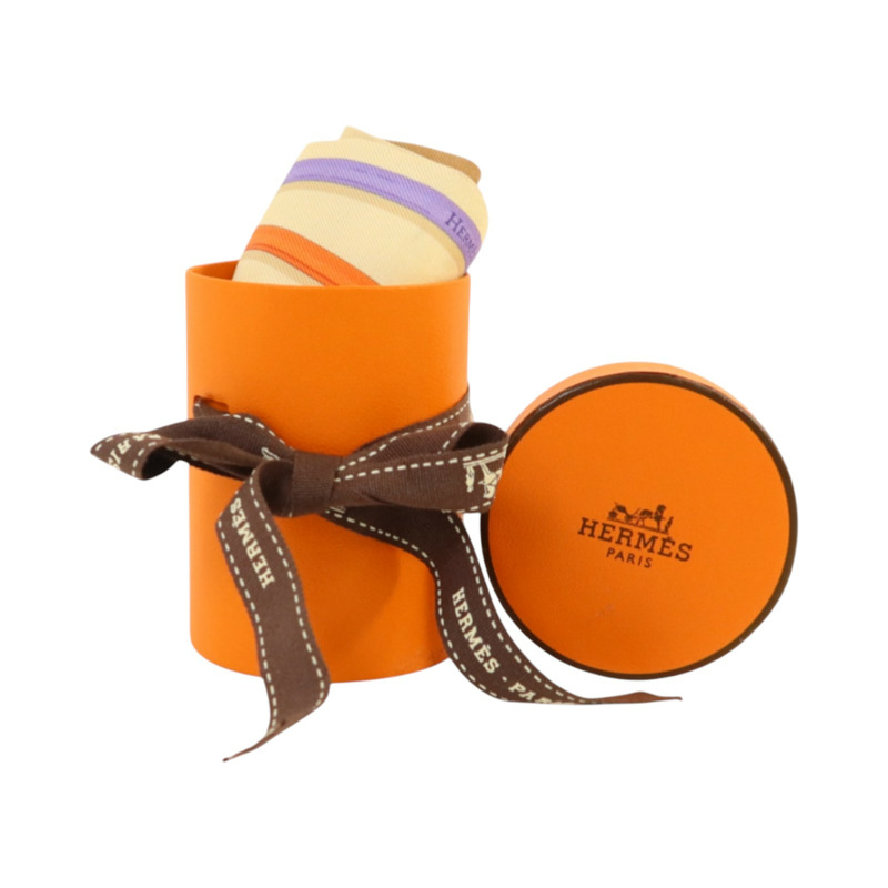 HERMES 絲質Twilly絲巾-8