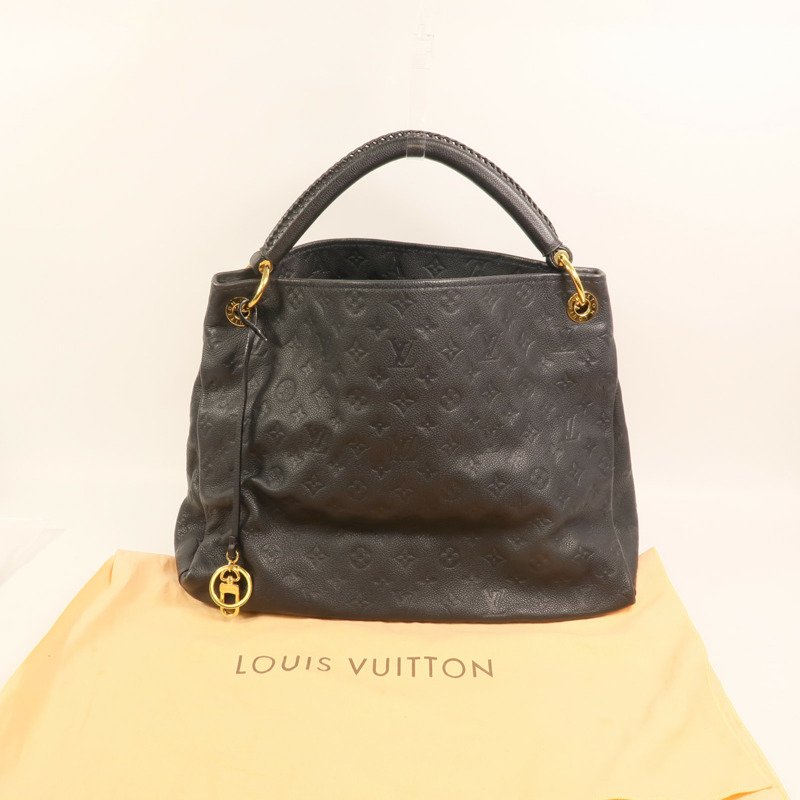 LOUIS VUITTON Monogram Empreinte Artsy MM金扣肩背袋-10