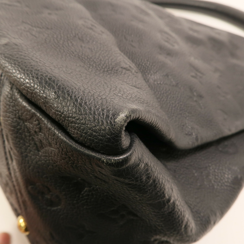 LOUIS VUITTON Monogram Empreinte Artsy MM金扣肩背袋-11