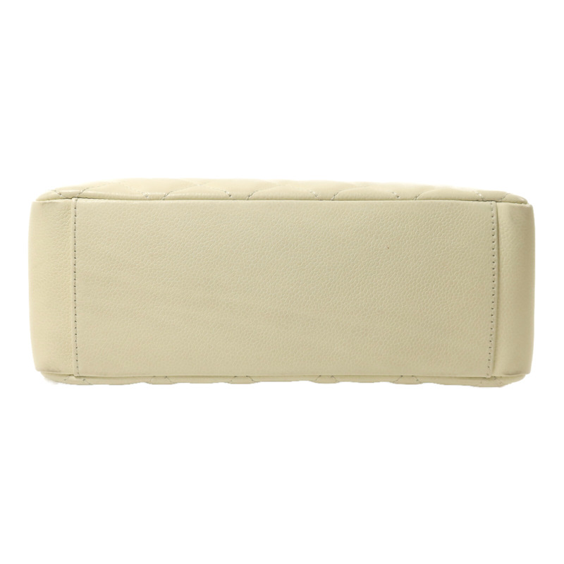 CHANEL 牛皮皮革PST Petite Shopping Tote Bag銀扣鏈帶手挽袋-3