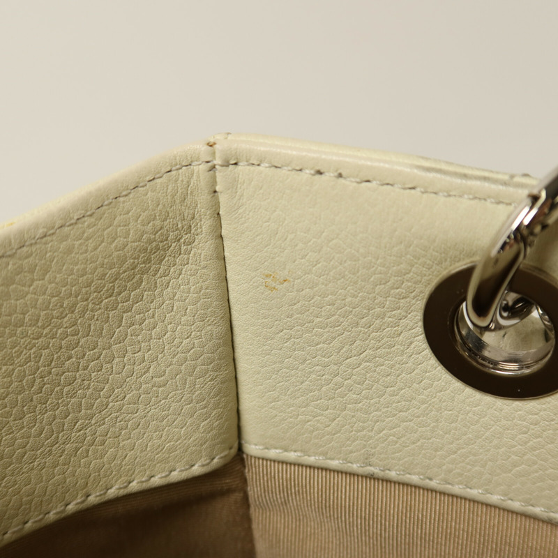 CHANEL 牛皮皮革PST Petite Shopping Tote Bag銀扣鏈帶手挽袋-20