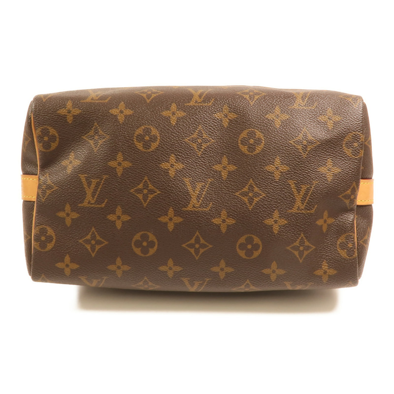 LOUIS VUITTON Monogram Speedy Bandouliere 25金扣手挽肩背兩用袋-3
