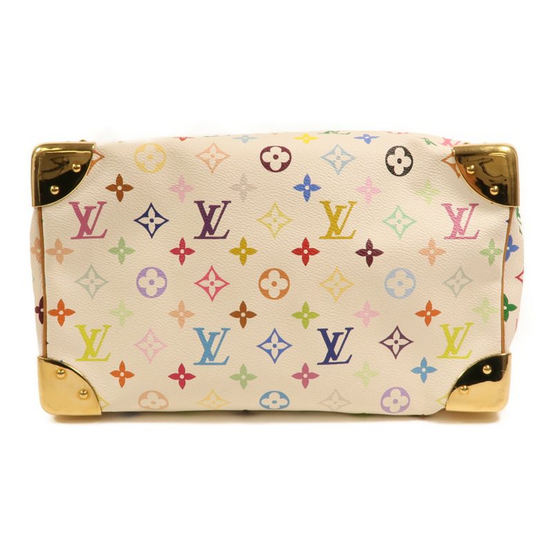 LOUIS VUITTON Monogram Multicolore Speedy 30金扣手挽袋-3