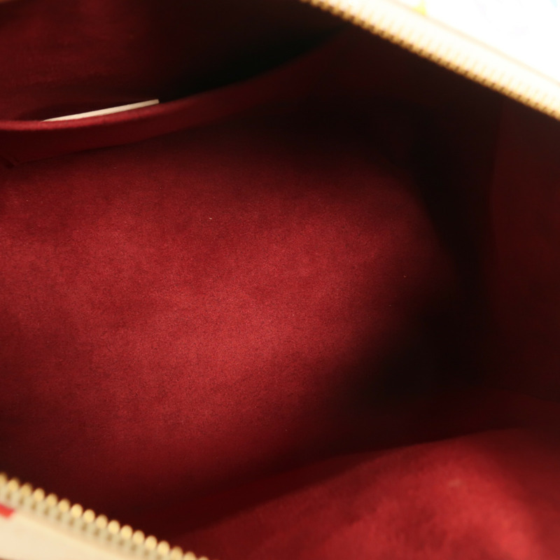 LOUIS VUITTON Monogram Multicolore Speedy 30金扣手挽袋-4