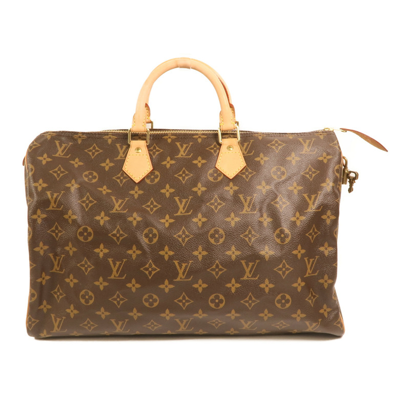 LOUIS VUITTON Monogram Speedy 40金扣手挽袋/波士頓包-0