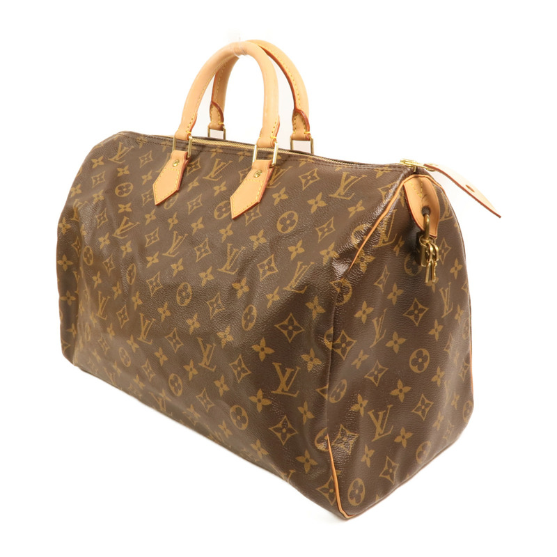 LOUIS VUITTON Monogram Speedy 40金扣手挽袋/波士頓包-2