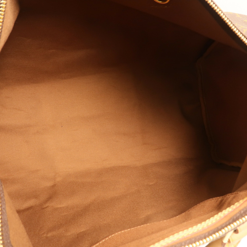 LOUIS VUITTON Monogram Speedy 40金扣手挽袋/波士頓包-4