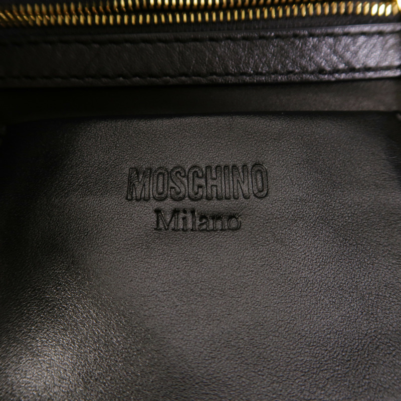 MOSCHINO 尼龍Backpack金扣背包-5