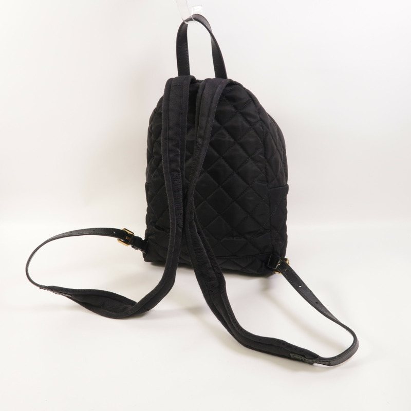 MOSCHINO 尼龍Backpack金扣背包-6