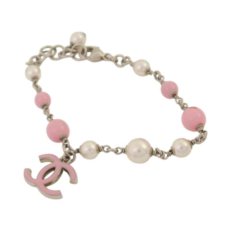 CHANEL 金屬/PVC Bracelet手鏈-1
