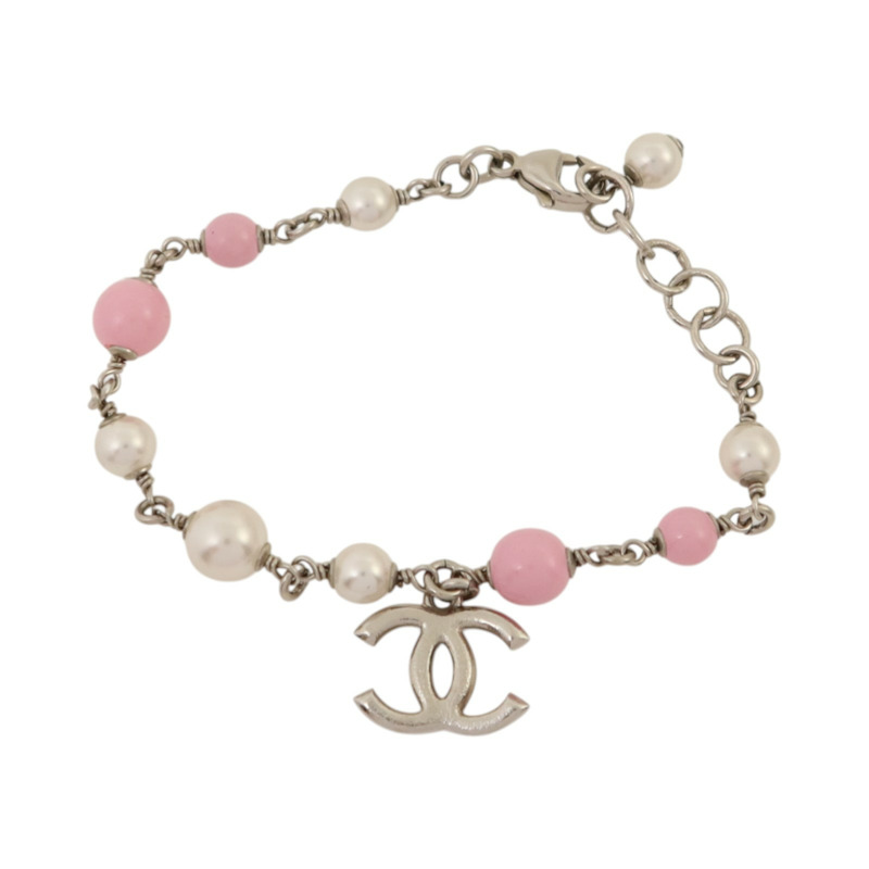 CHANEL 金屬/PVC Bracelet手鏈-3