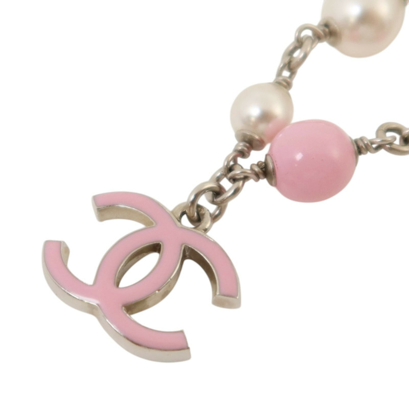 CHANEL 金屬/PVC Bracelet手鏈-5