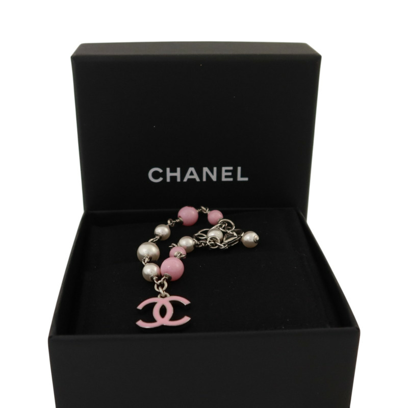 CHANEL 金屬/PVC Bracelet手鏈-6