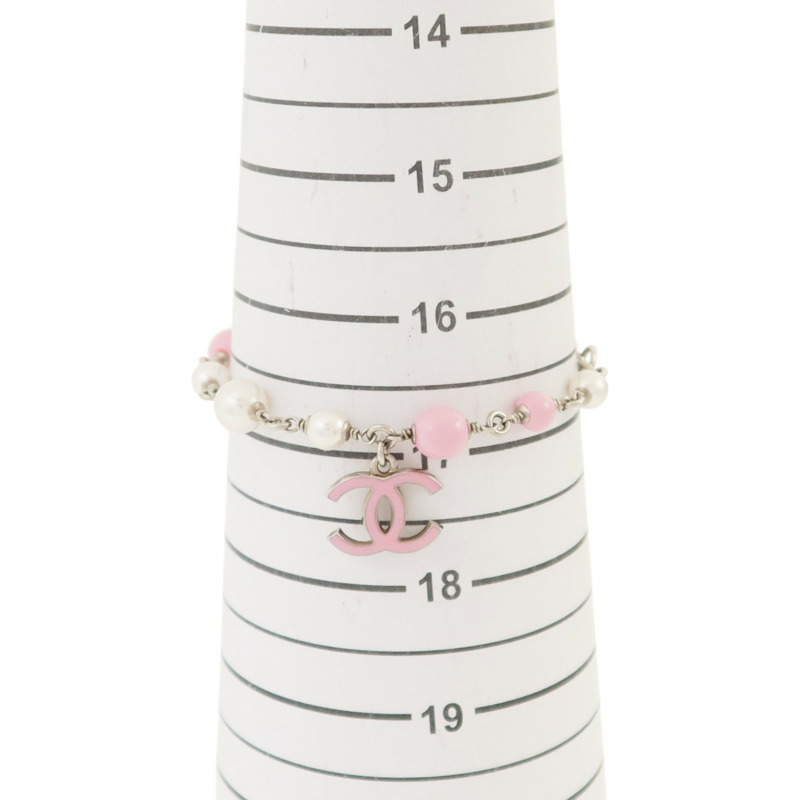 CHANEL 金屬/PVC Bracelet手鏈-7