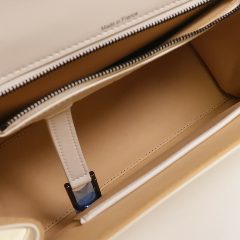 Delvaux 牛皮皮革Tempete MM手挽肩背兩用袋-4