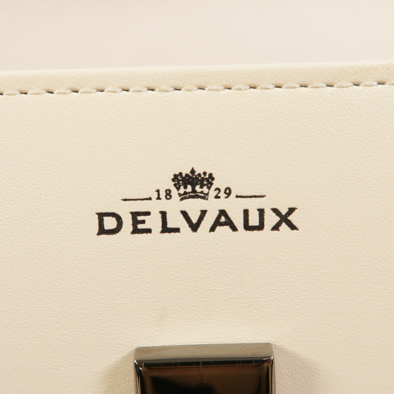 Delvaux 牛皮皮革Tempete MM手挽肩背兩用袋-5