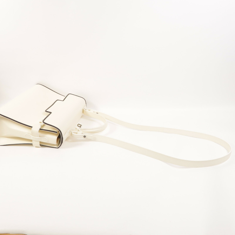 Delvaux 牛皮皮革Tempete MM手挽肩背兩用袋-6