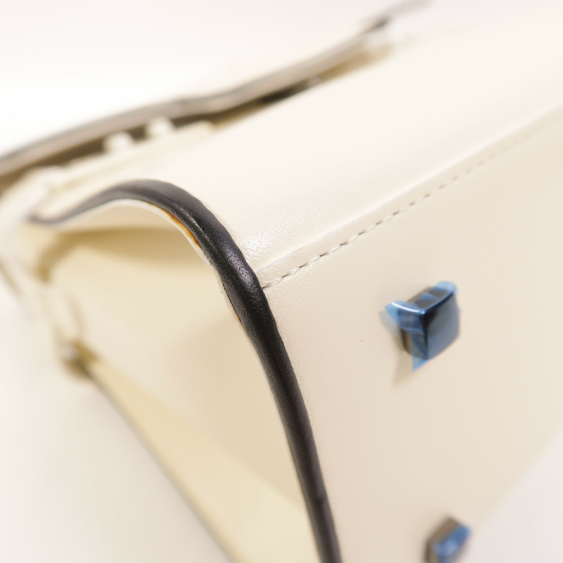 Delvaux 牛皮皮革Tempete MM手挽肩背兩用袋-9