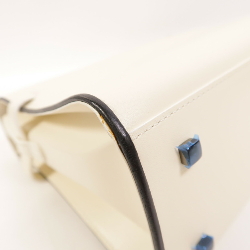 Delvaux 牛皮皮革Tempete MM手挽肩背兩用袋-11