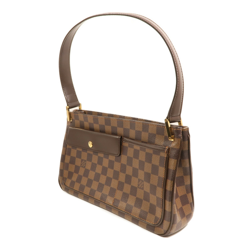 LOUIS VUITTON Damier Aubagne金扣肩背袋-2