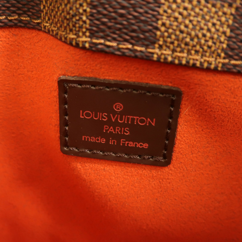 LOUIS VUITTON Damier Aubagne金扣肩背袋-5