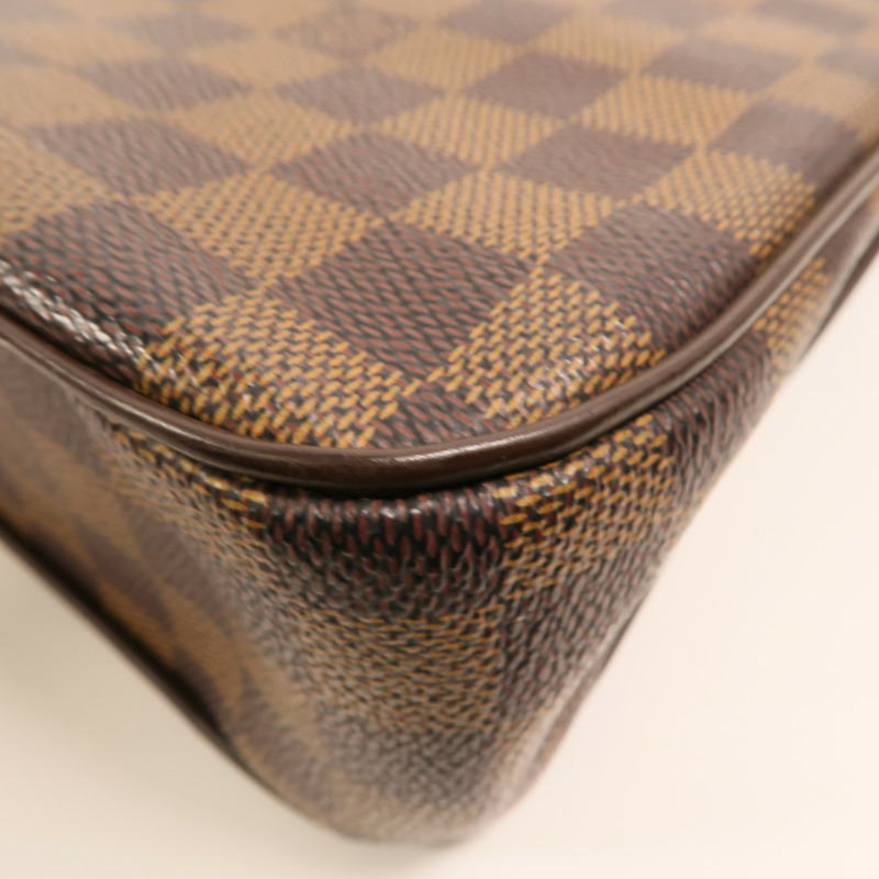 LOUIS VUITTON Damier Aubagne金扣肩背袋-12