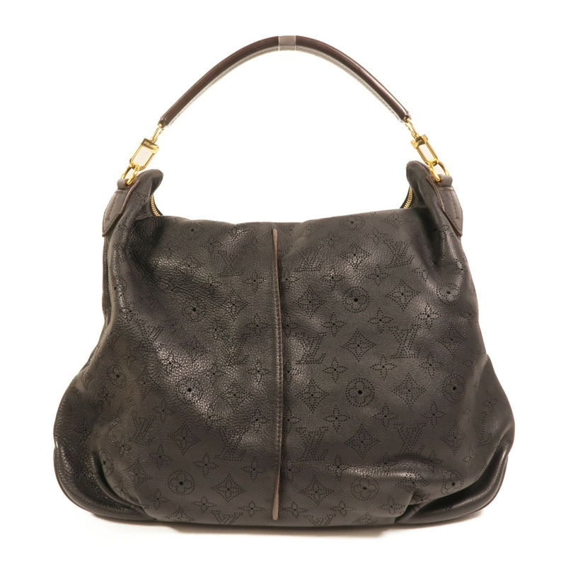 LOUIS VUITTON Monogram Mahina Salene PM金扣手挽肩背兩用袋-1