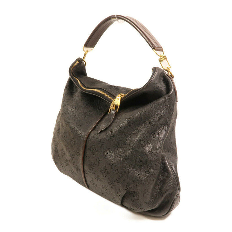 LOUIS VUITTON Monogram Mahina Salene PM金扣手挽肩背兩用袋-2