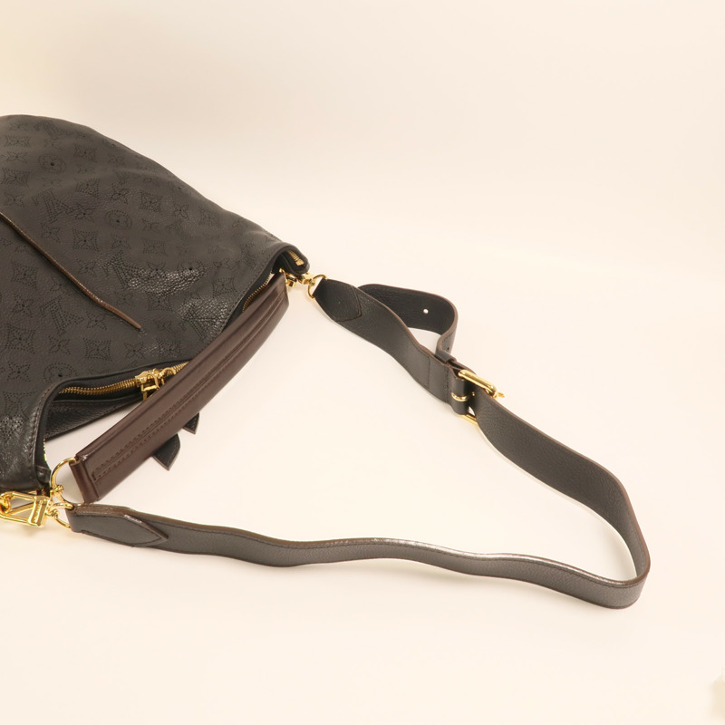 LOUIS VUITTON Monogram Mahina Salene PM金扣手挽肩背兩用袋-7