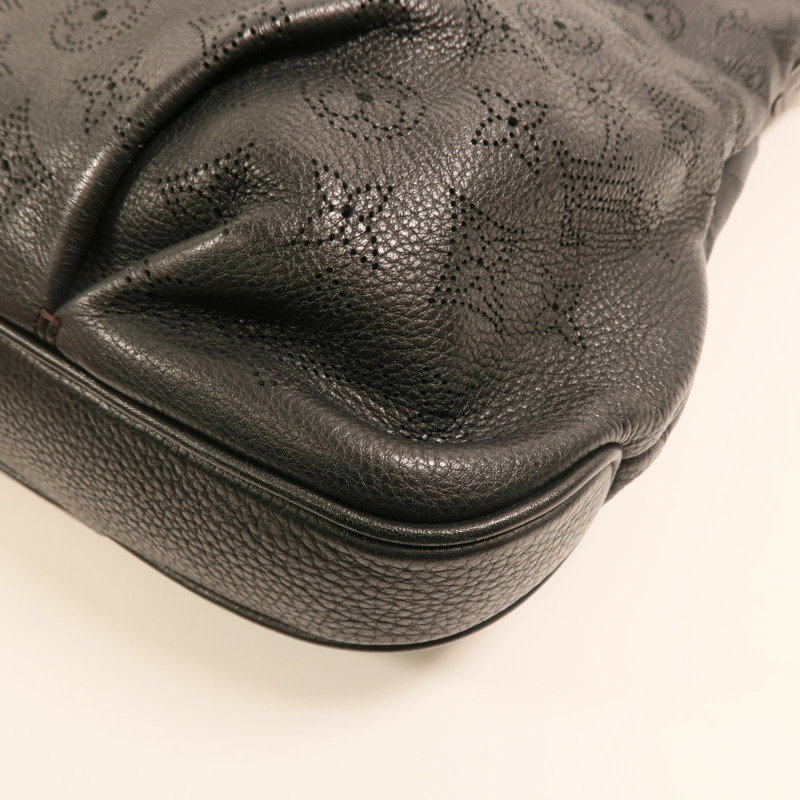 LOUIS VUITTON Monogram Mahina Salene PM金扣手挽肩背兩用袋-11