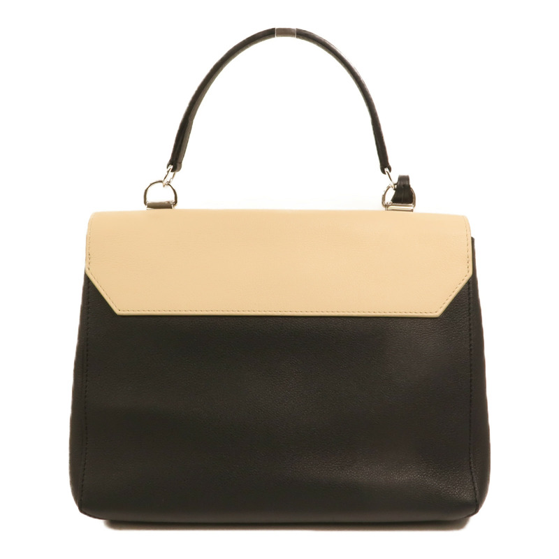 LOUIS VUITTON 牛皮皮革Lockme II Cartable銀扣手挽肩背兩用袋-1