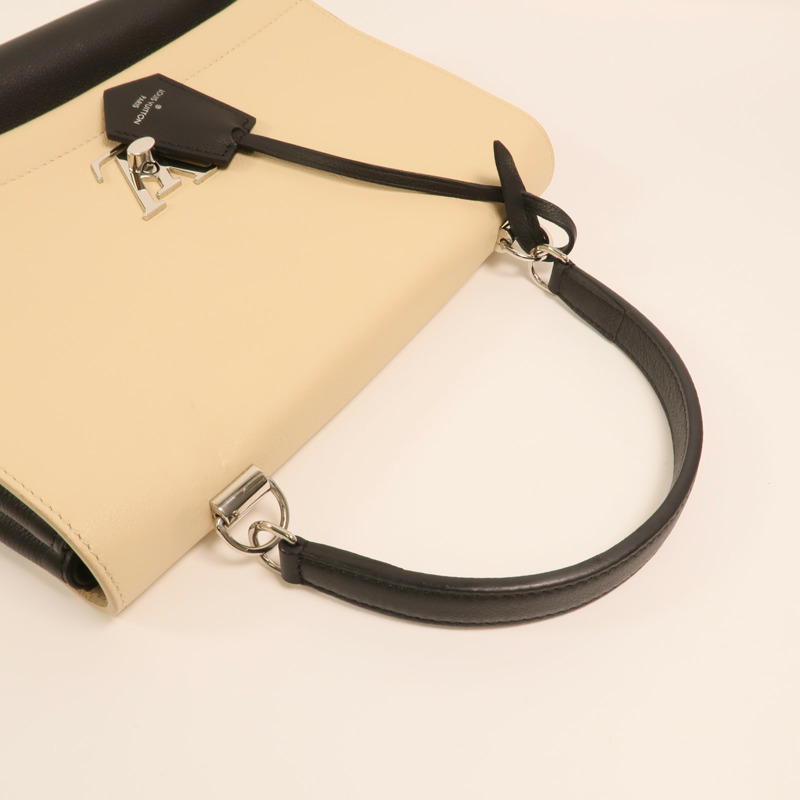 LOUIS VUITTON 牛皮皮革Lockme II Cartable銀扣手挽肩背兩用袋-7