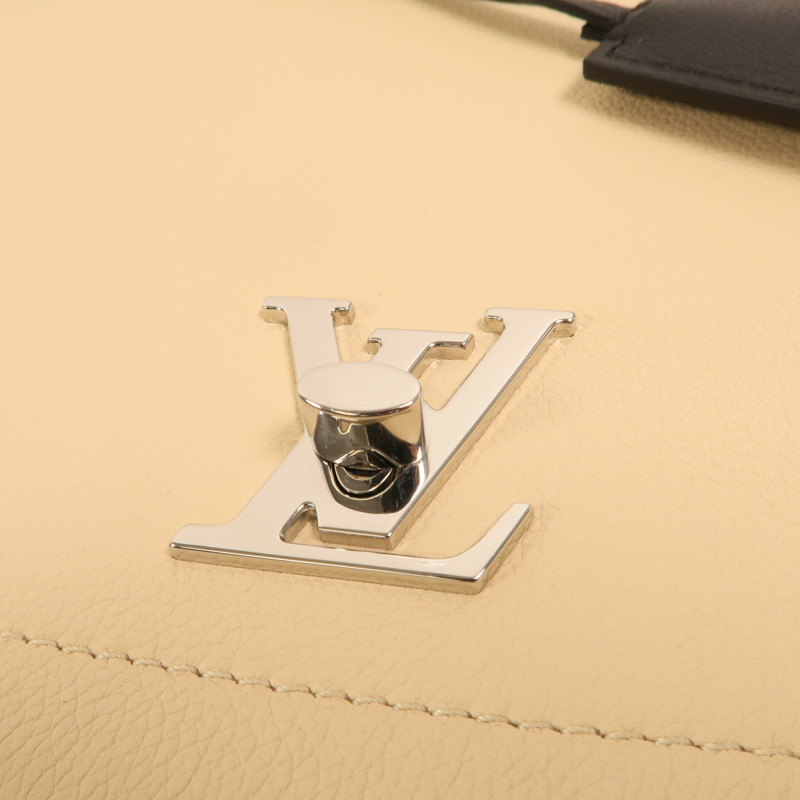 LOUIS VUITTON 牛皮皮革Lockme II Cartable銀扣手挽肩背兩用袋-9
