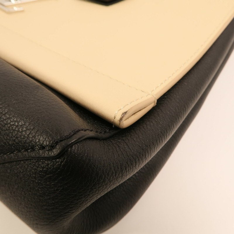 LOUIS VUITTON 牛皮皮革Lockme II Cartable銀扣手挽肩背兩用袋-13