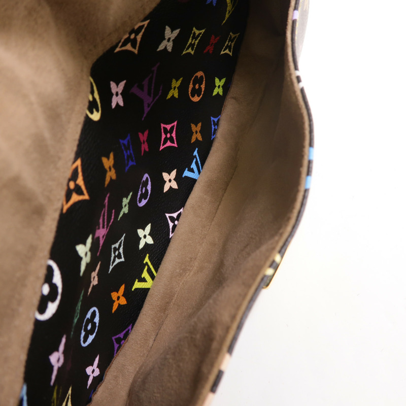 LOUIS VUITTON Monogram Multicolore Rita金扣手挽肩背兩用袋-5