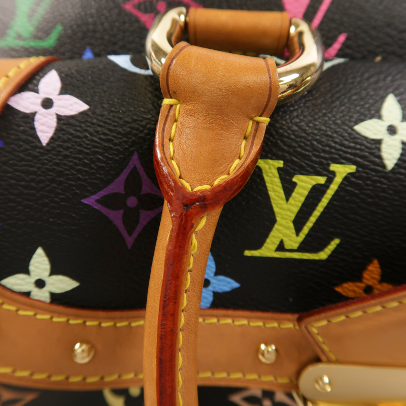 LOUIS VUITTON Monogram Multicolore Rita金扣手挽肩背兩用袋-20