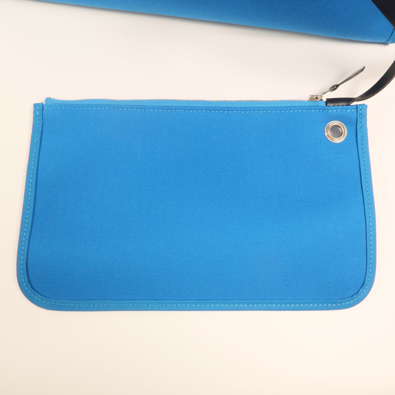 HERMES 帆布Herbag PM銀扣手挽肩背兩用袋-12