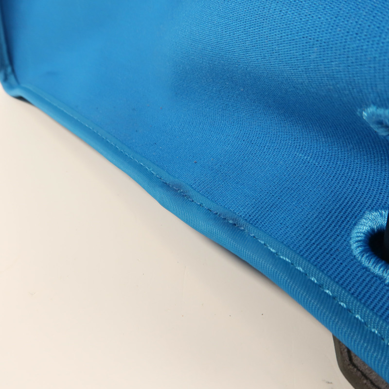 HERMES 帆布Herbag PM銀扣手挽肩背兩用袋-19