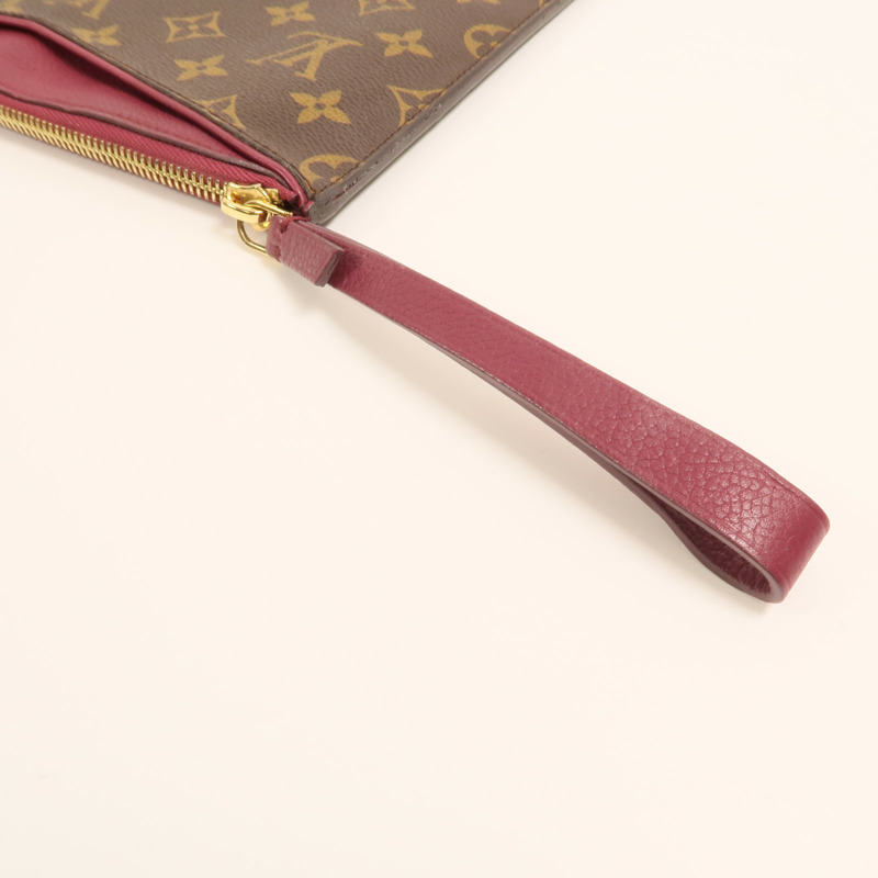 LOUIS VUITTON Monogram Pochette Pallas金扣手拿包-9