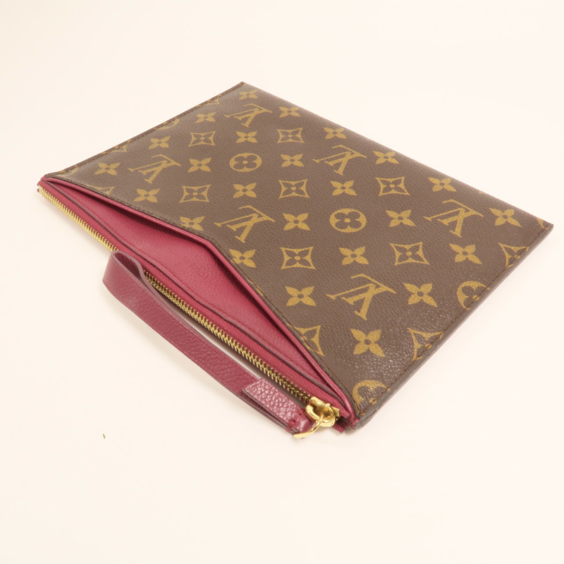 LOUIS VUITTON Monogram Pochette Pallas金扣手拿包-11