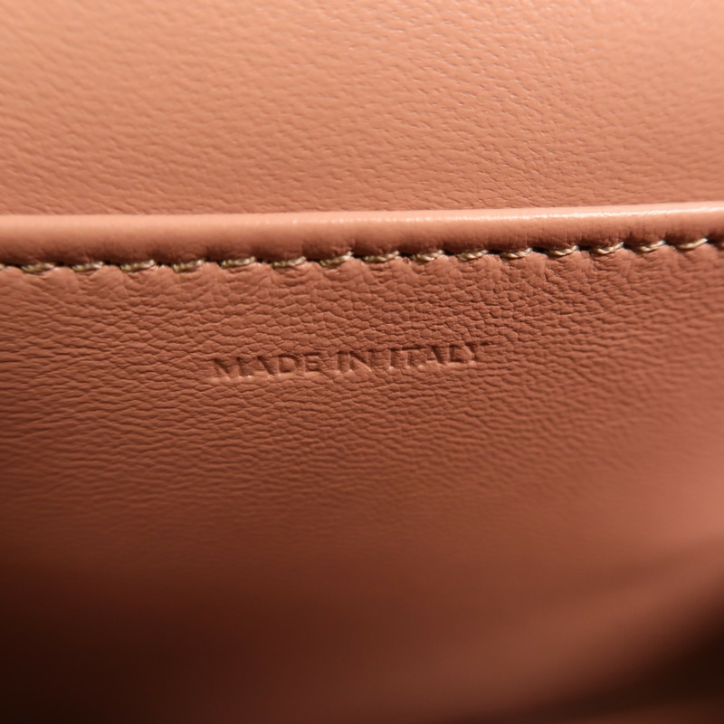 CELINE 牛皮皮革Mini Classic Box金扣肩背袋-6